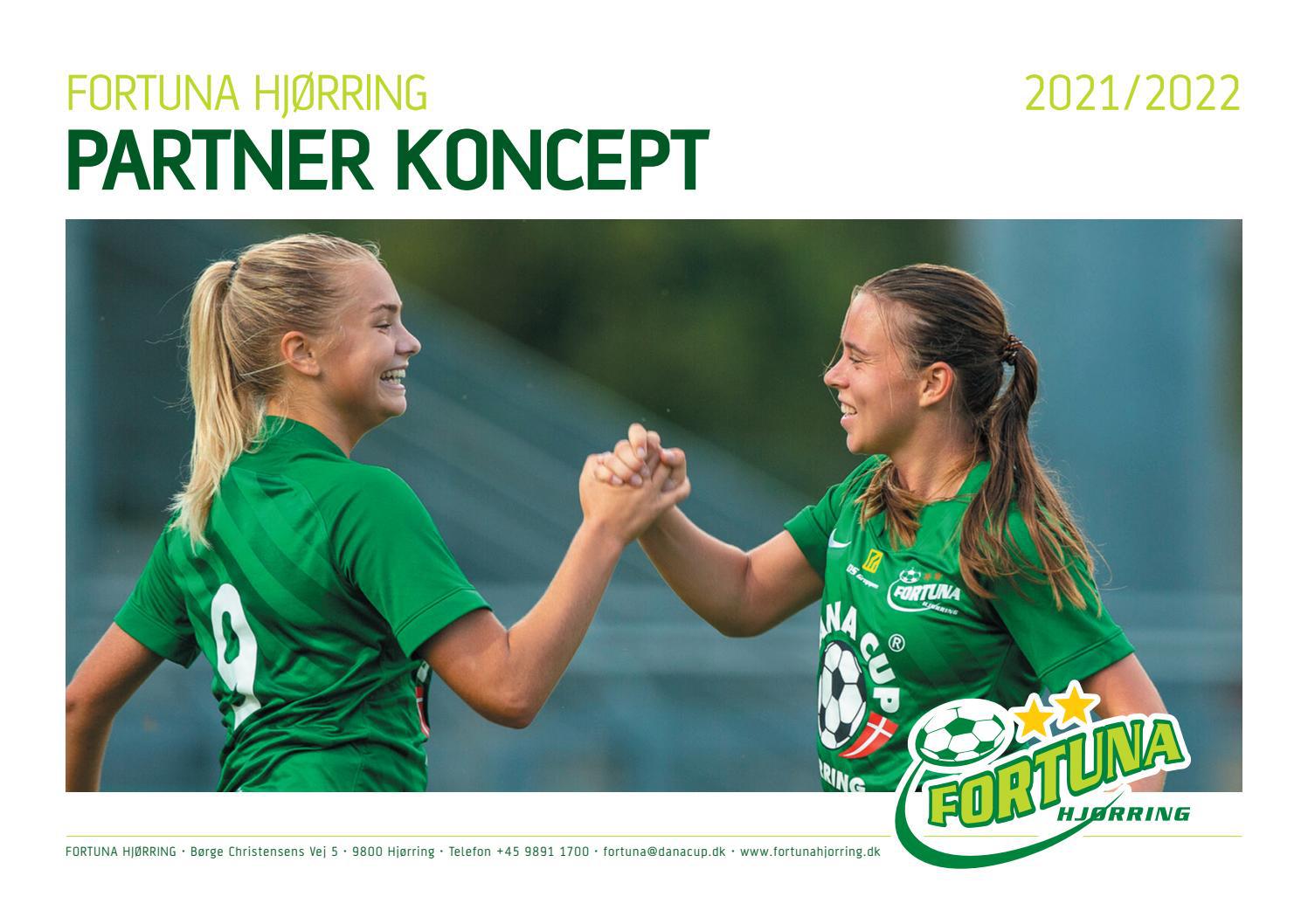 Fortuna Hjørring Partner Koncept 2021/2022 by Dana Cup Hjørring Issuu