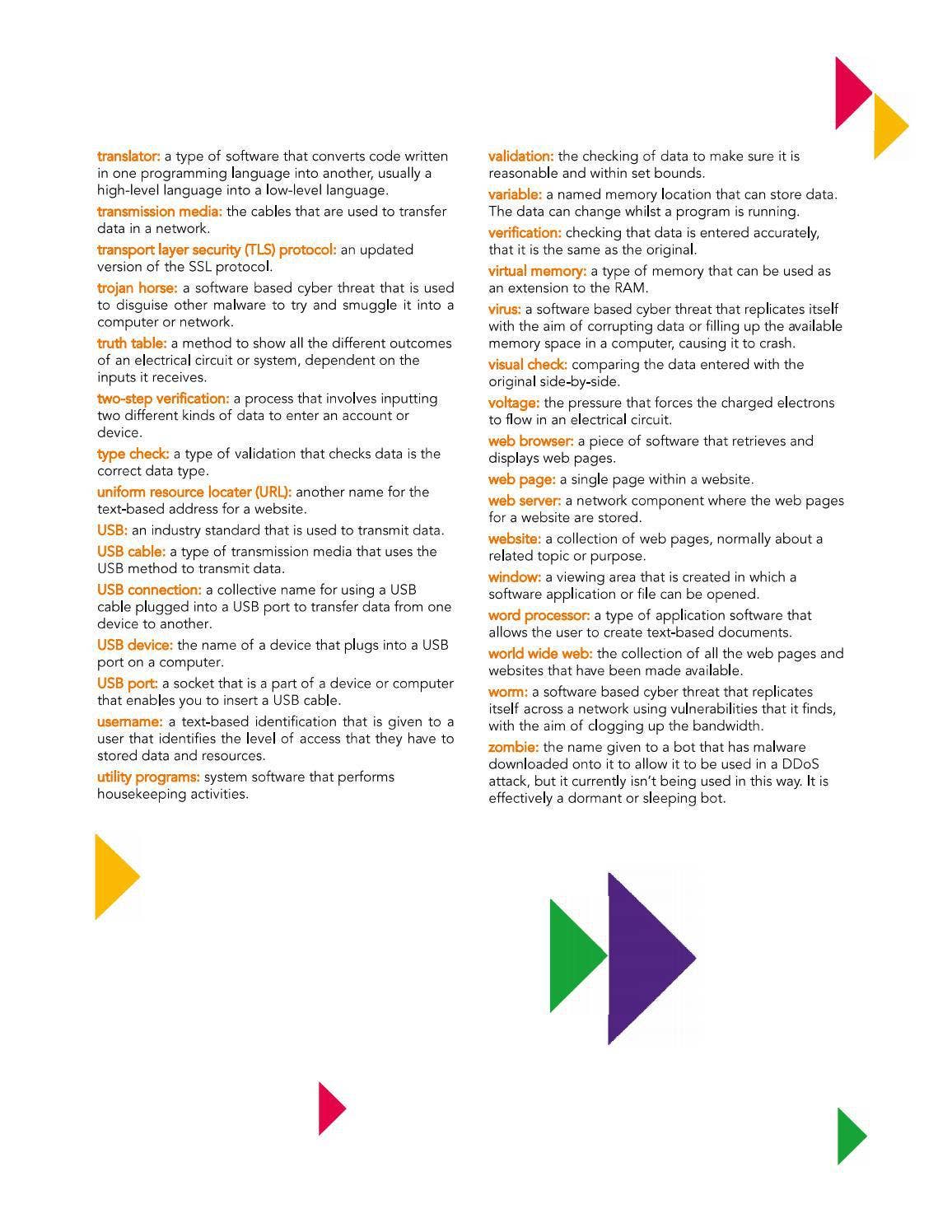 Cambridge IGCSE™ & O Level Computer Science Glossary by Cambridge ...