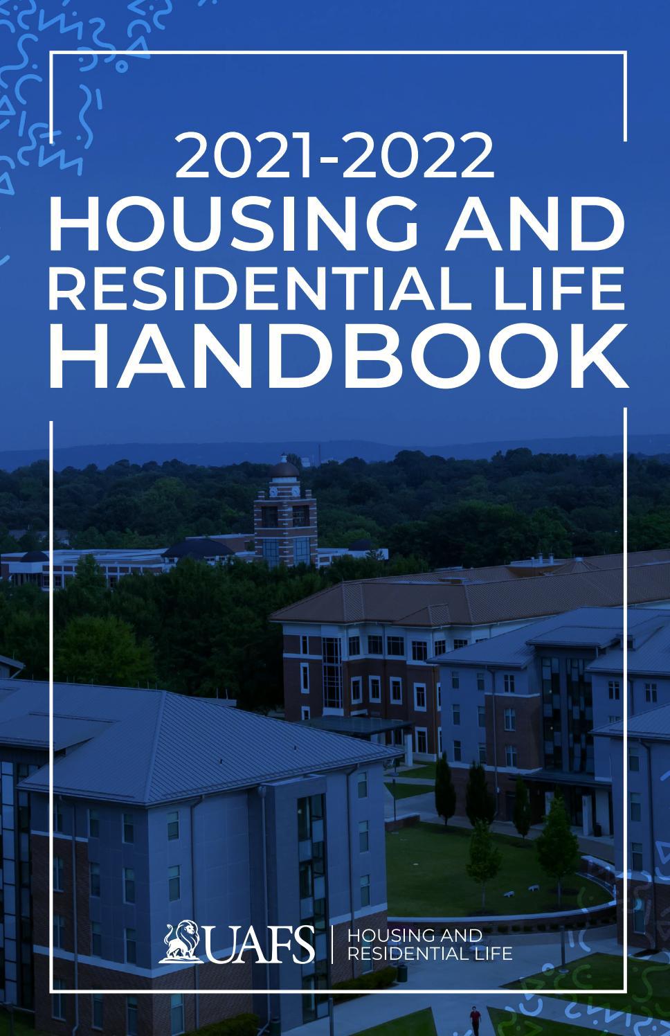 Housing and Residential Life Handbook by University of Arkansas Fort Smith Issuu