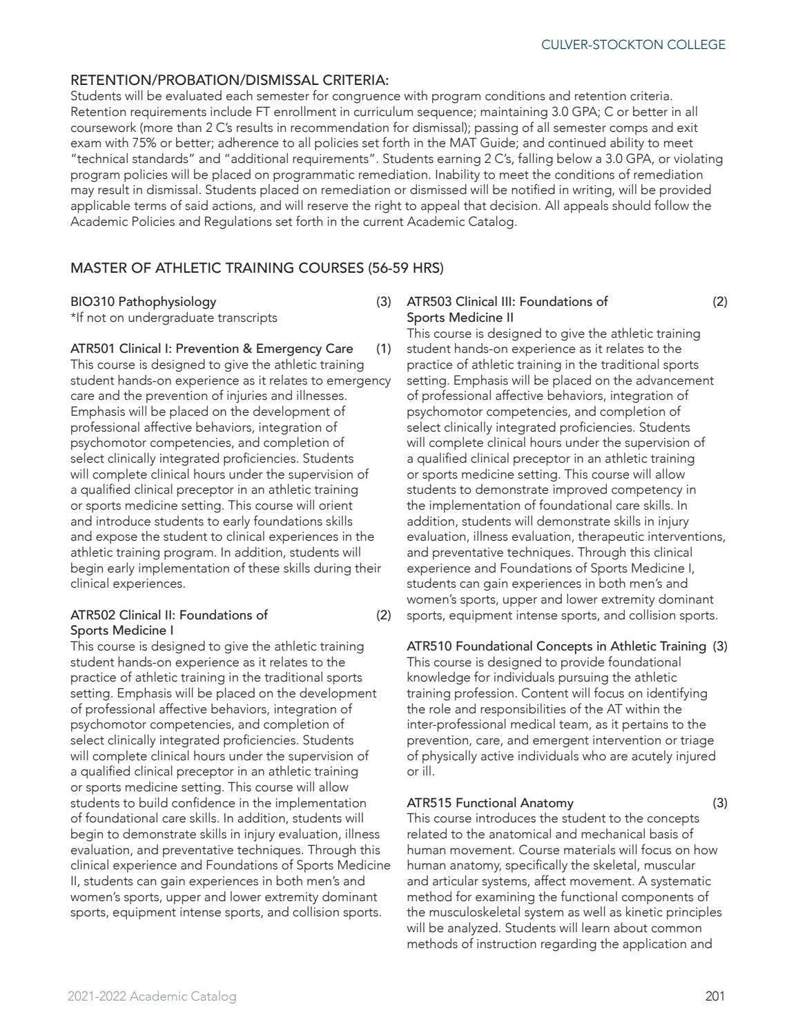 20212022 Academic Catalog by CulverStockton College Issuu