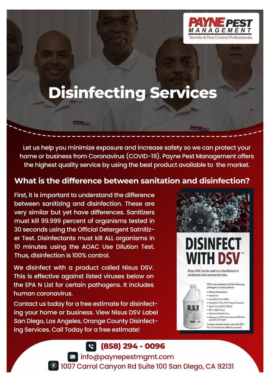 Rat Inspection pack rat extermination San diego | Pest Inspection San diego by Payne ...