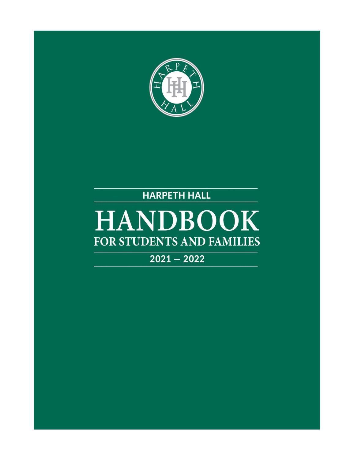 Handbook For Students And Families 2021-2022 By Harpeth Hall Communications - Issuu