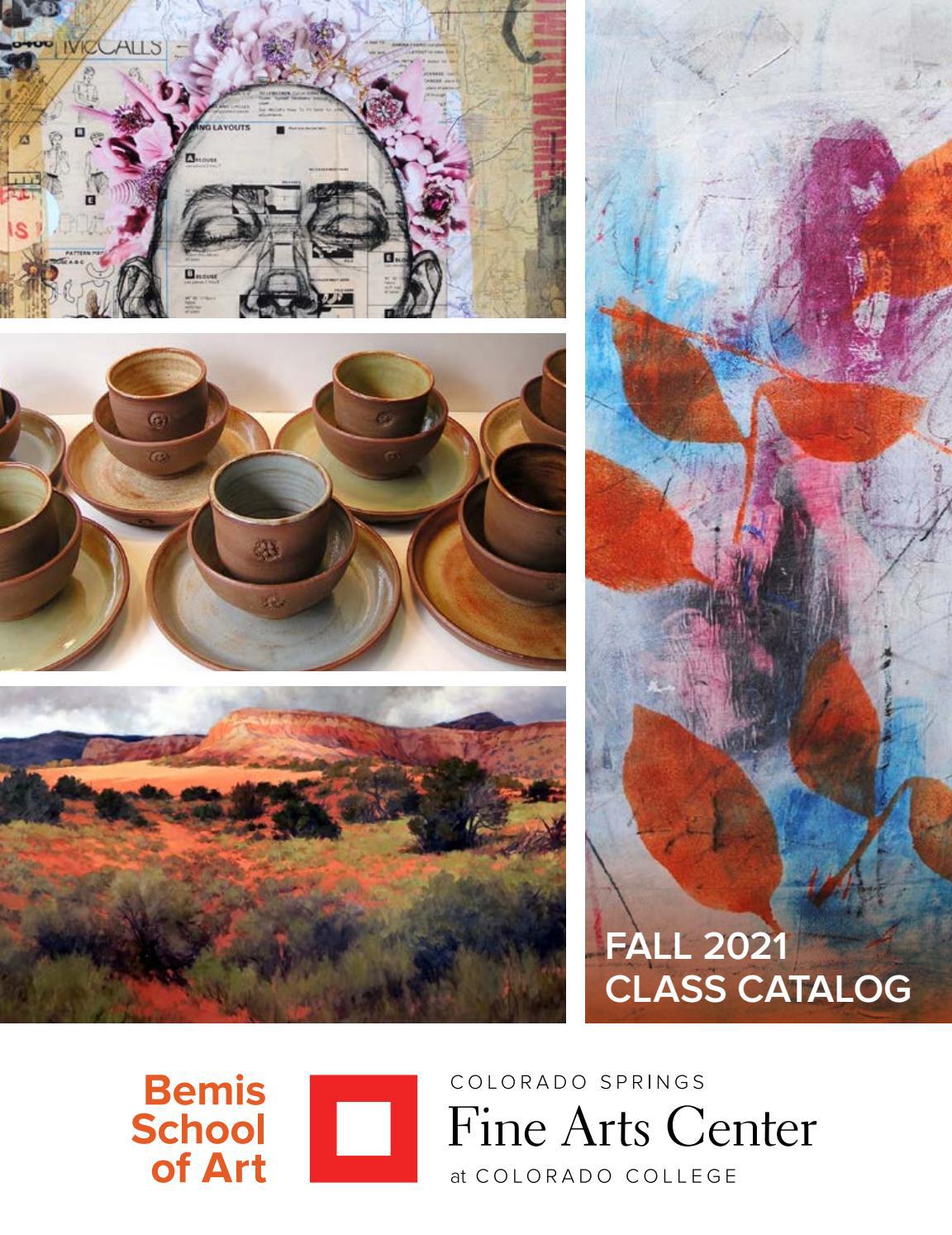 Bemis School of Art Class Schedule Fall 2021 by coloradocollege Issuu