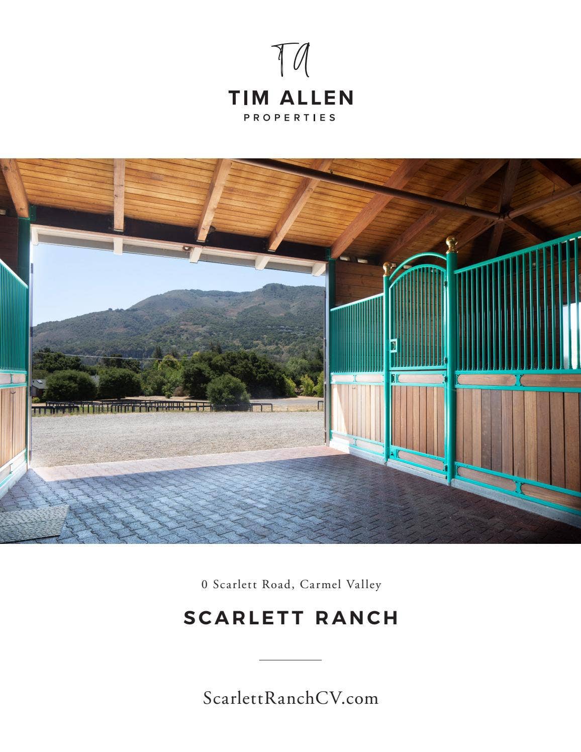 Scarlett Ranch - 0 Scarlett Road - Equestrian Compound For Sale by Tim ...
