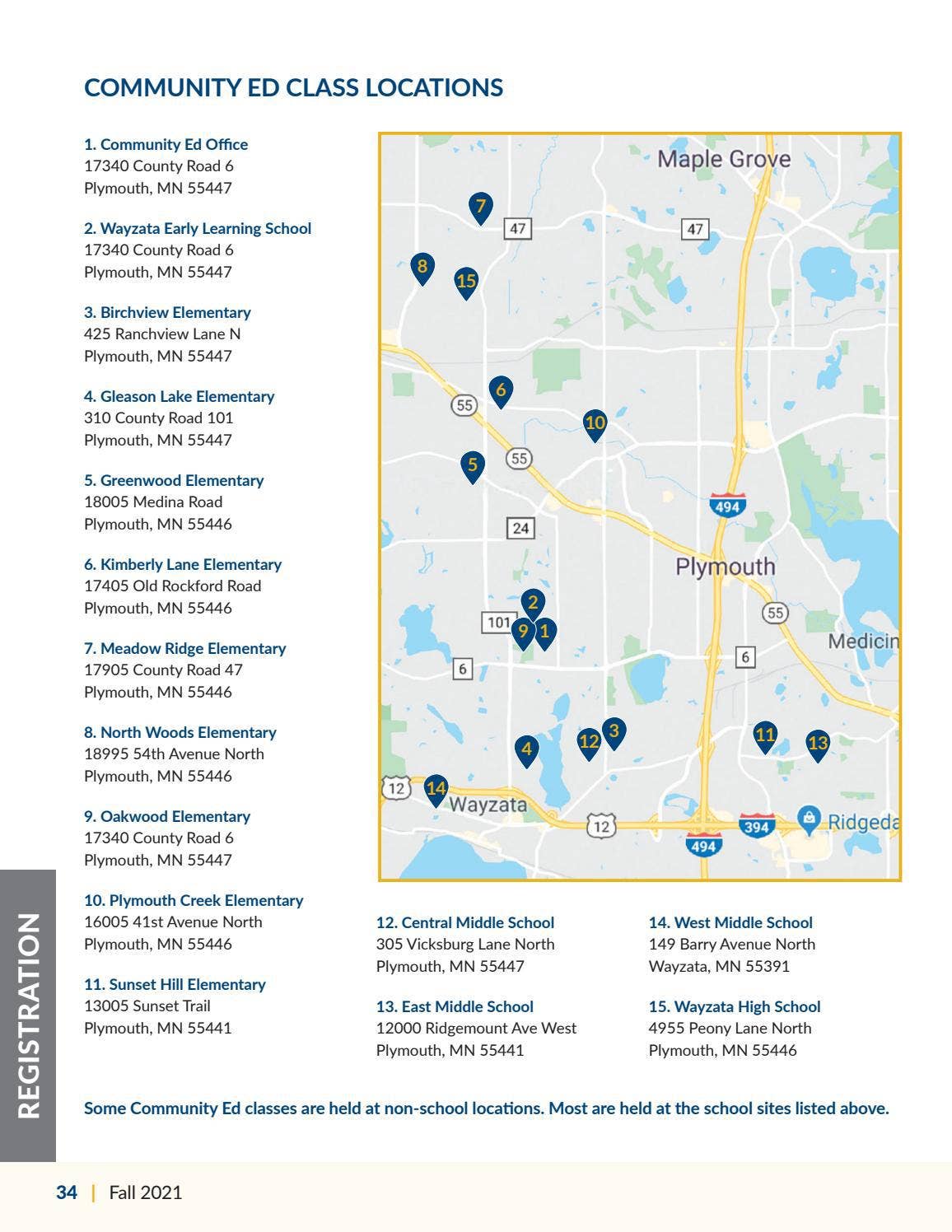 2021 Fall Catalog by Wayzata Public Schools Issuu