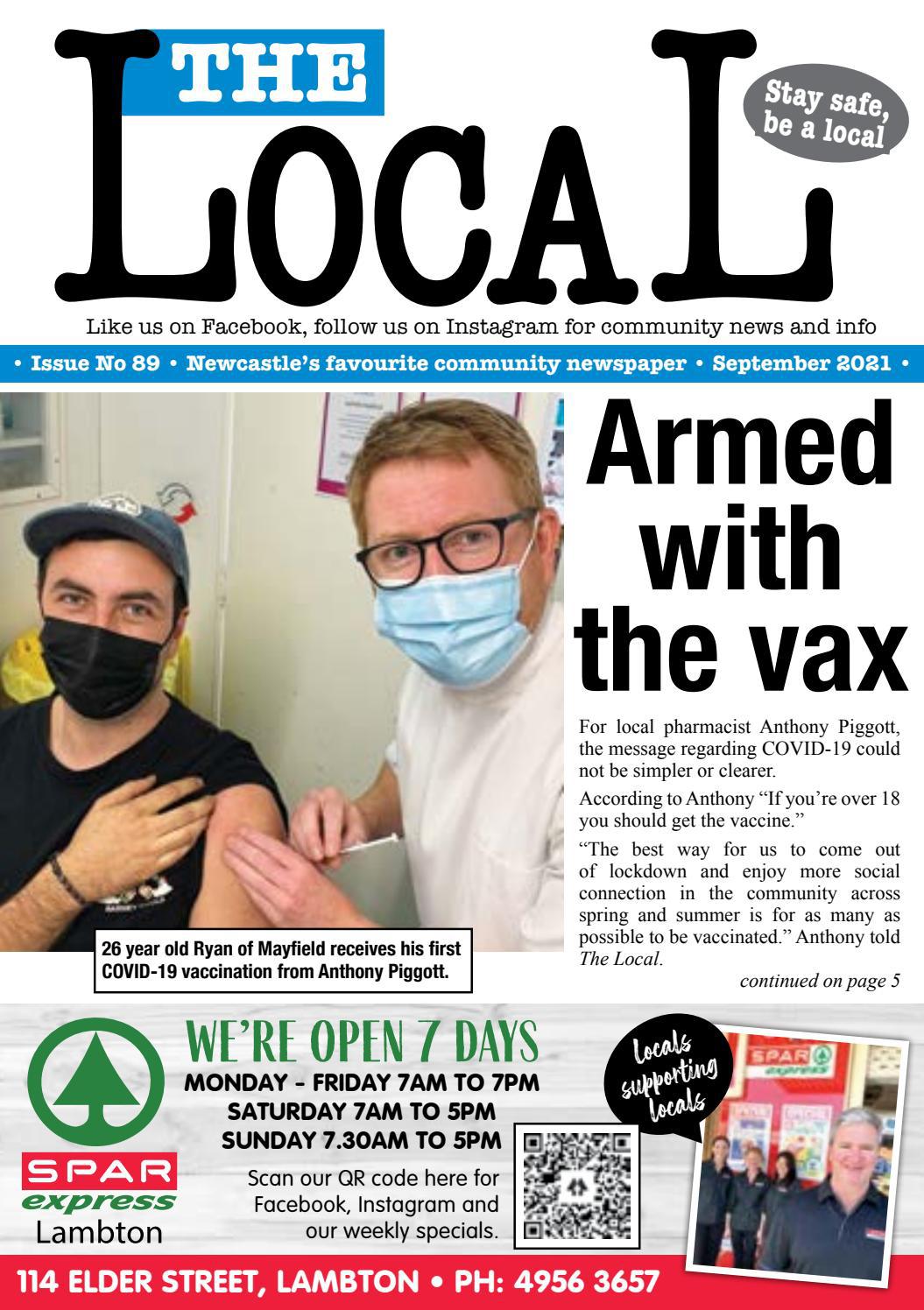 The Local September 2021 by The Local a community newspaper for suburbs in Newcastle (NSW
