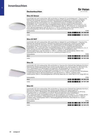 Sonepar Suisse 灯饰目录 · | Licht 2021 / 22 第 20 页