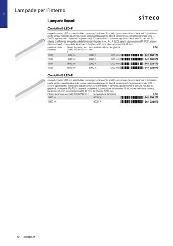 Sonepar Suisse 灯饰目录 · | Illuminazione 2021/22 第 12 页