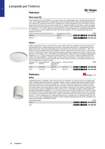 Sonepar Suisse 灯饰目录 · | Illuminazione 2021/22 第 22 页