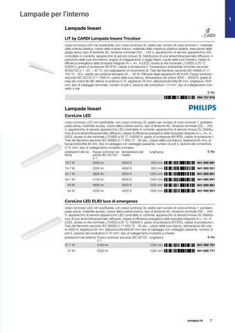 Sonepar Suisse 灯饰目录 · | Illuminazione 2021/22 第 7 页