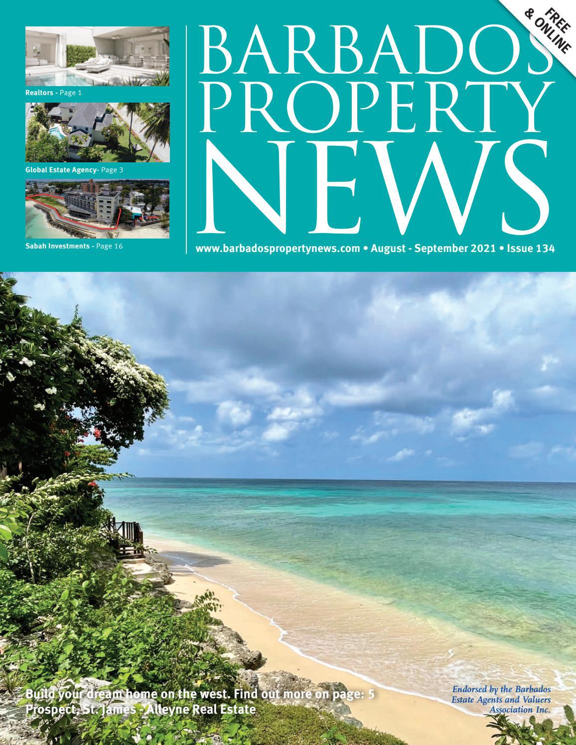 Barbados Property News August AugustSeptember 2021 by Hiltop