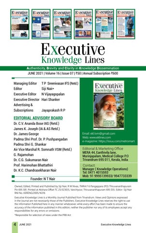 EXECUTIVE KNOWLEDGE LINES 2021 第 4 页
