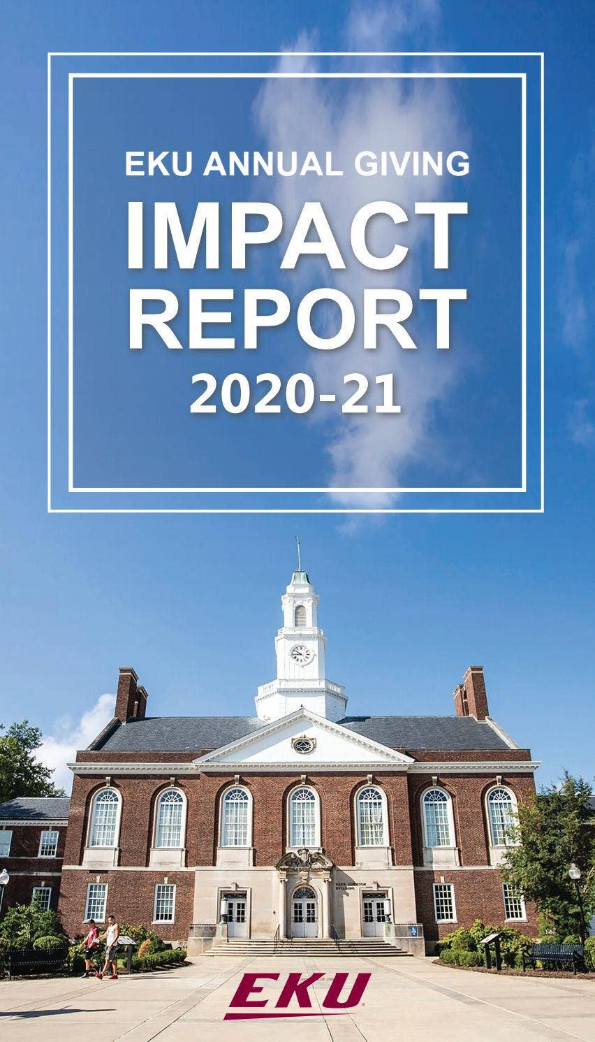 EKU Annual Giving Impact Report - 2020-21 by Eastern Kentucky ...
