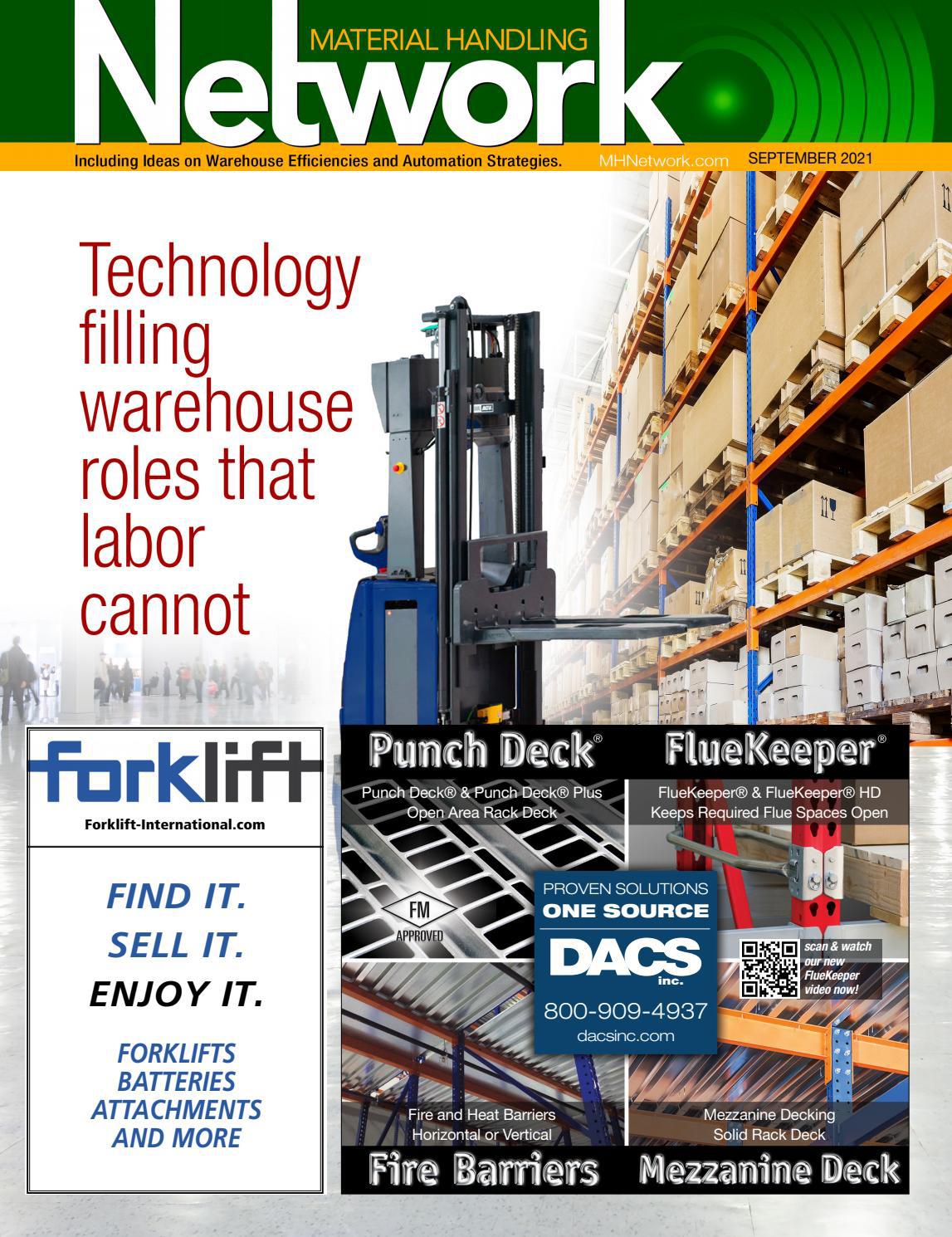 September 2021 Material Handling Network by Material Handling Network