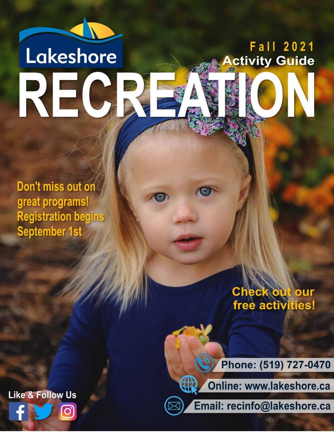 Fall 2021 Lakeshore Activity Guide by lakeshorerec - Issuu