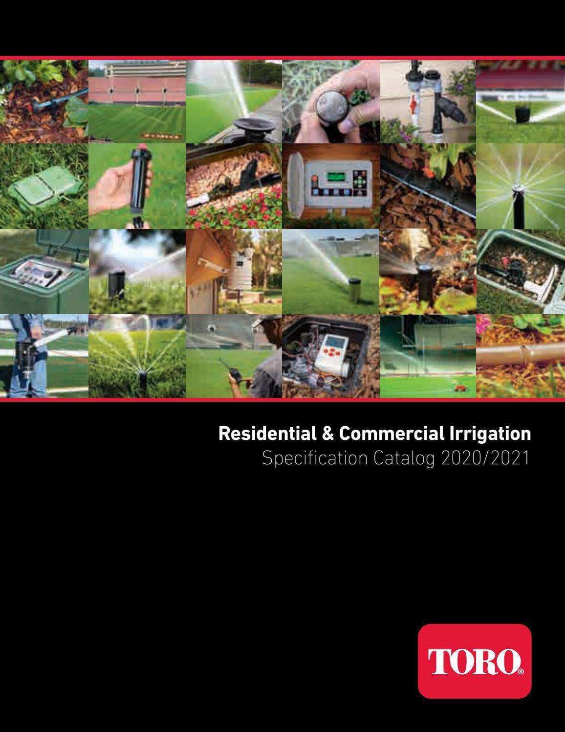 Toro Residential & Commercial Irrigation Catalogue by