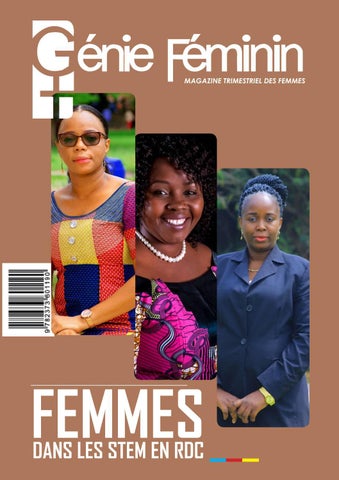 Cover of "Génie Féminin - Femmes dans les STEM en RDC"