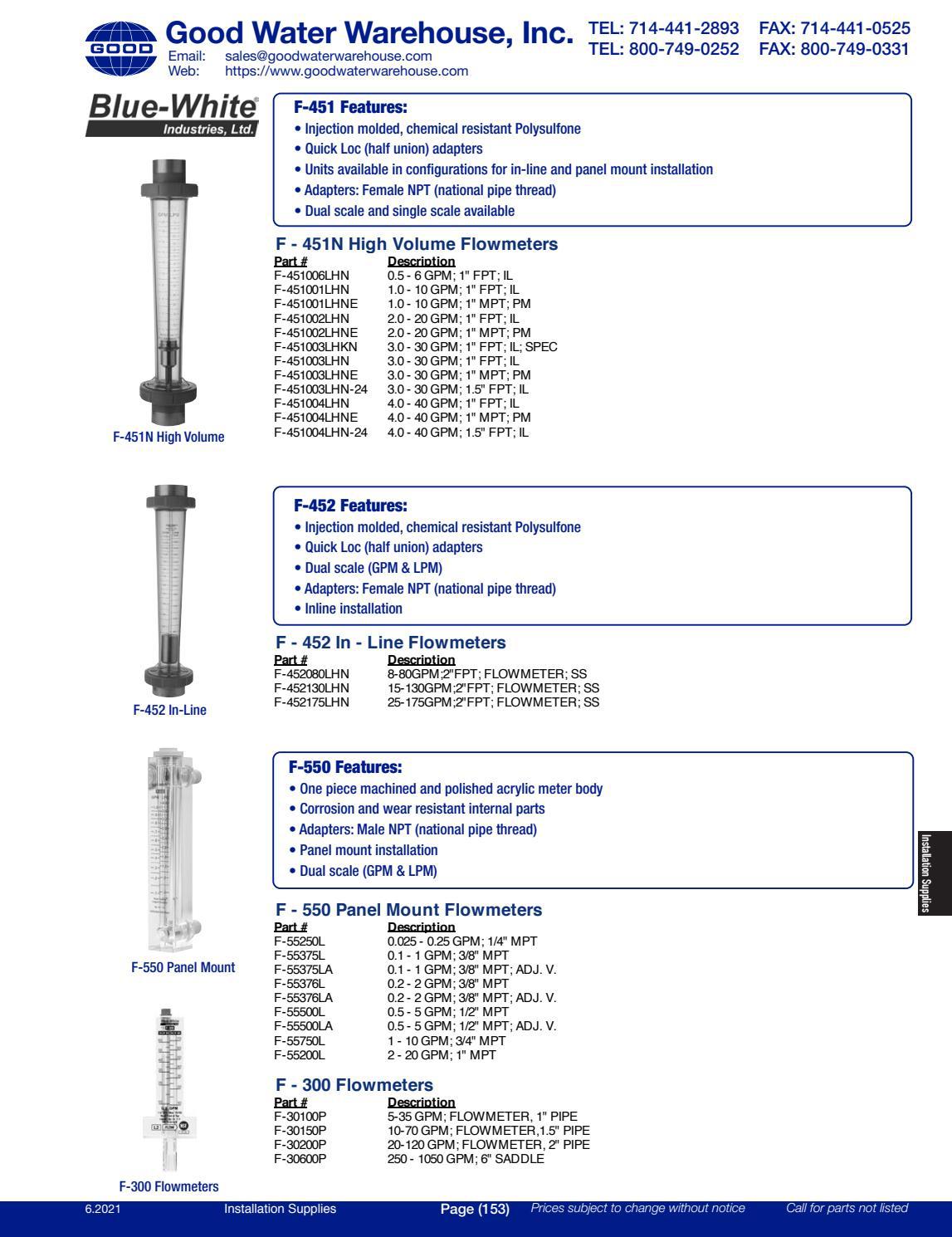 Good Water Warehouse Catalogue by deltawaterproducts Issuu