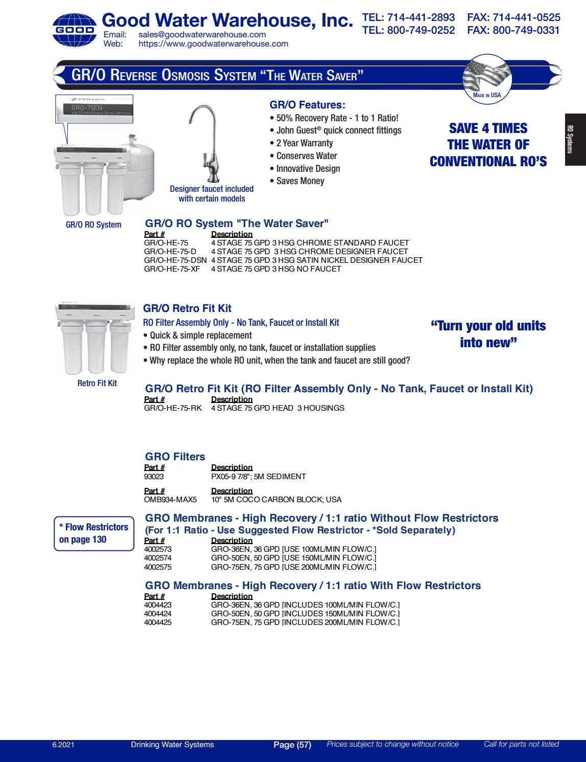 Good Water Warehouse Catalogue by deltawaterproducts Issuu
