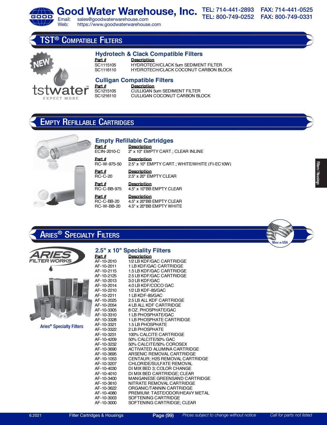 Good Water Warehouse Catalogue by deltawaterproducts Issuu