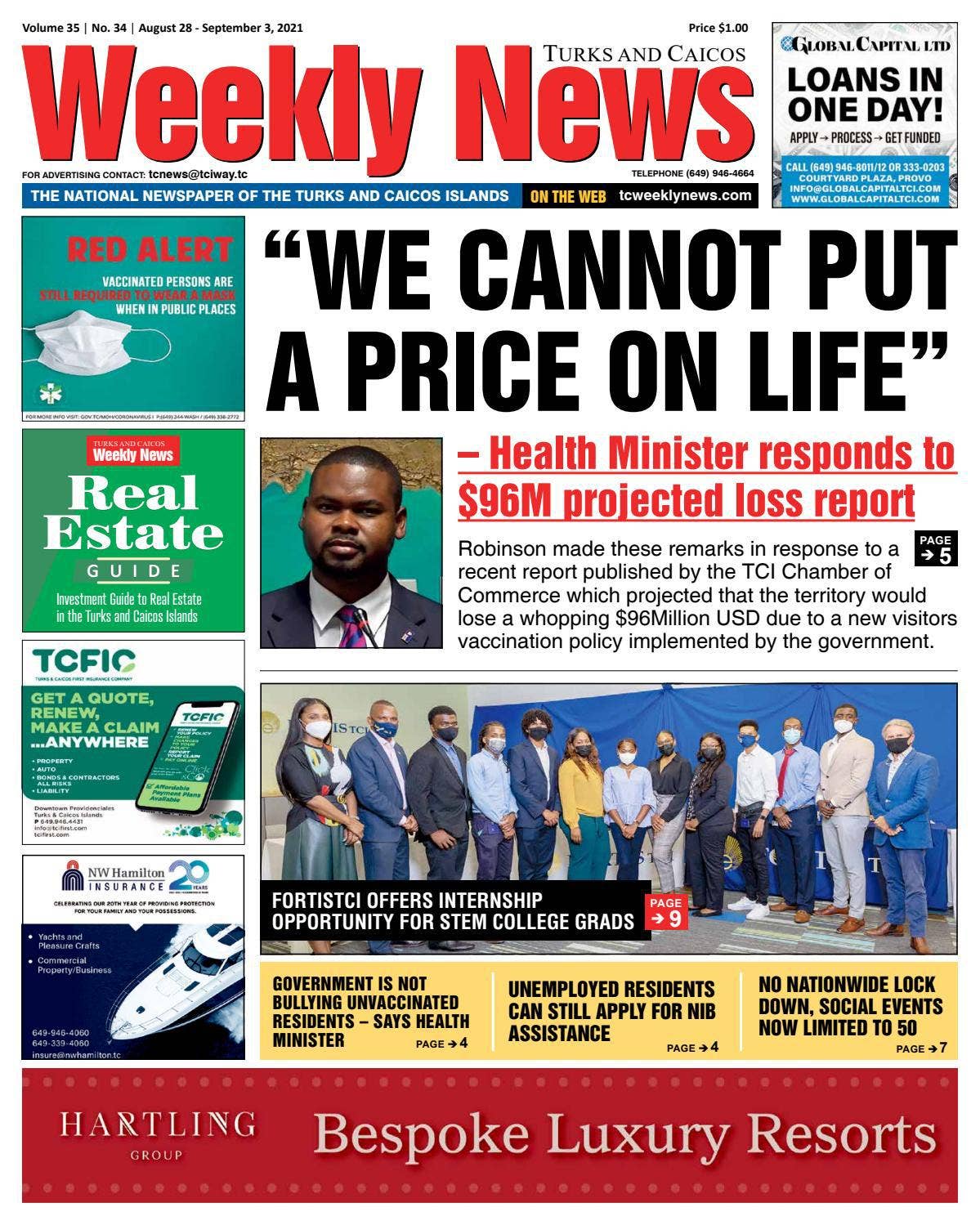 TC Weekly News August 28 - September 3, 2021 by TC Weekly News - Issuu