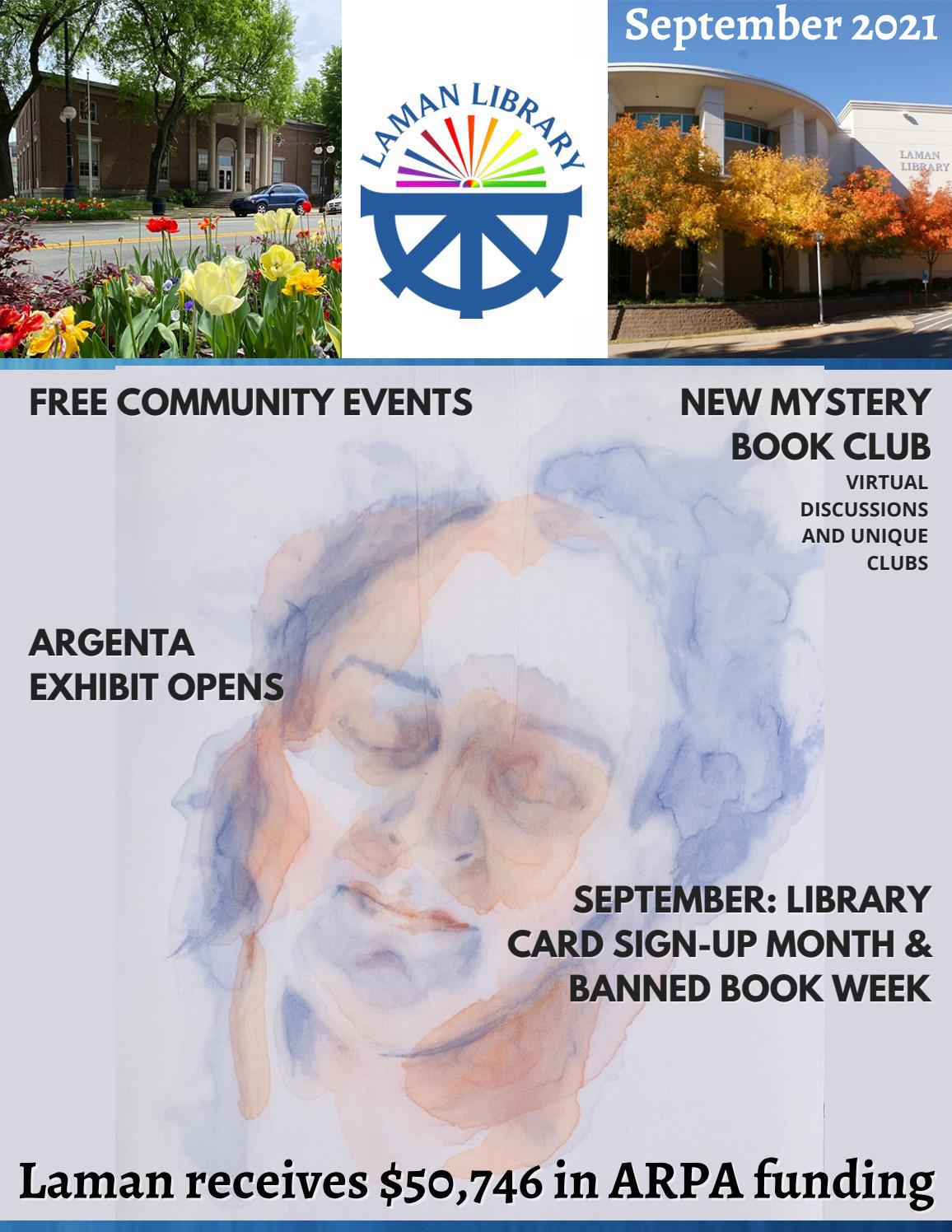 September 2021 Laman Library News by lamanlibrary Issuu