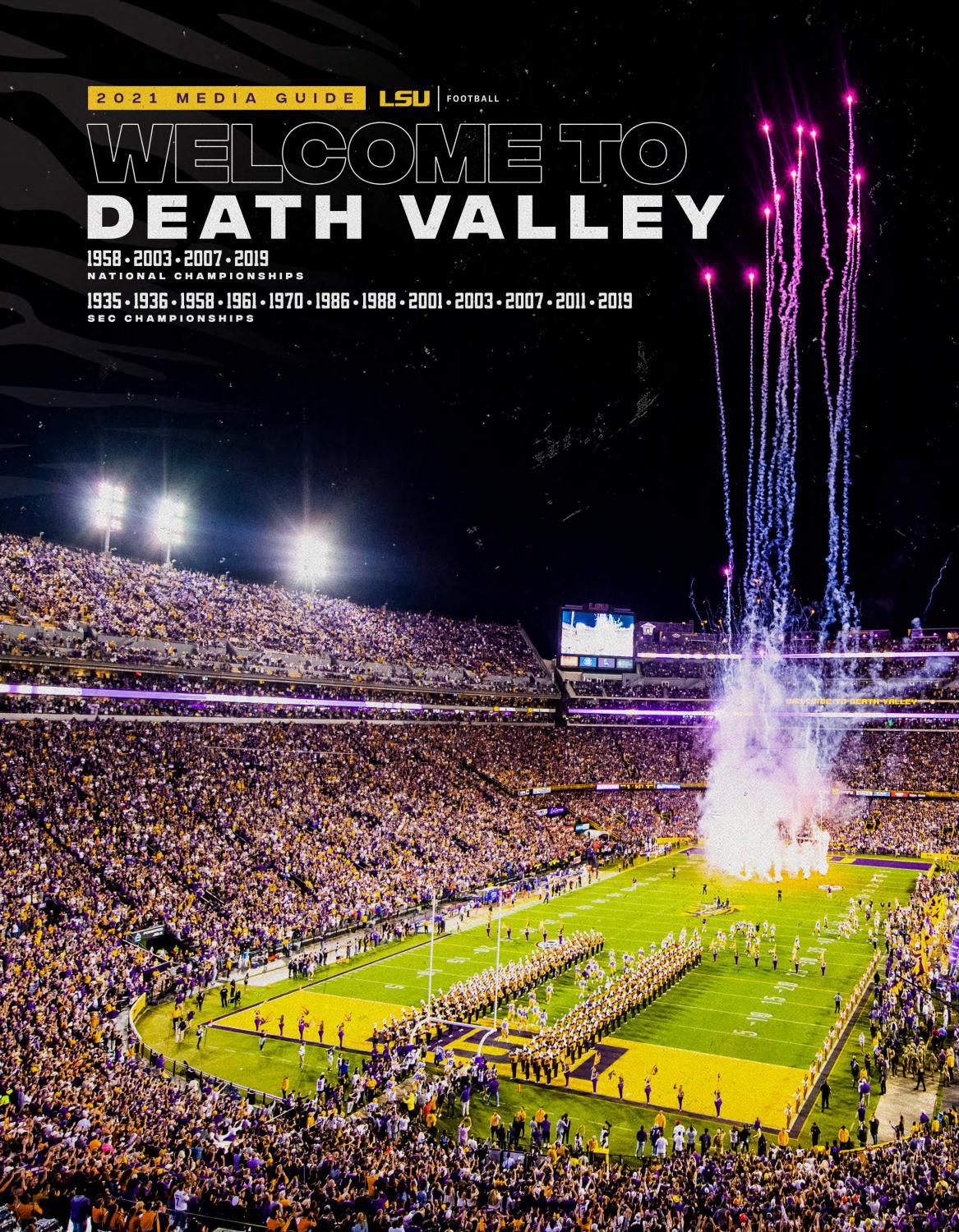 2021 LSU Football Record Book By LSU Athletics Issuu