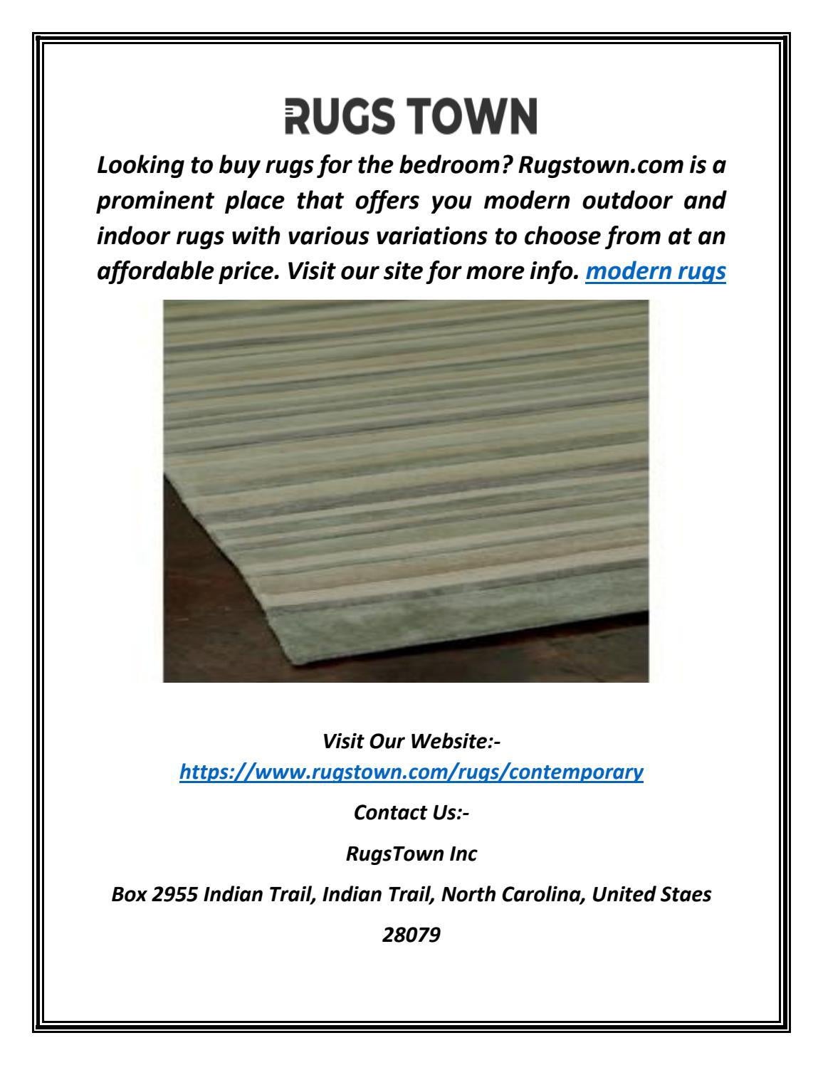 Modern Rugs by RugsTown Inc Issuu