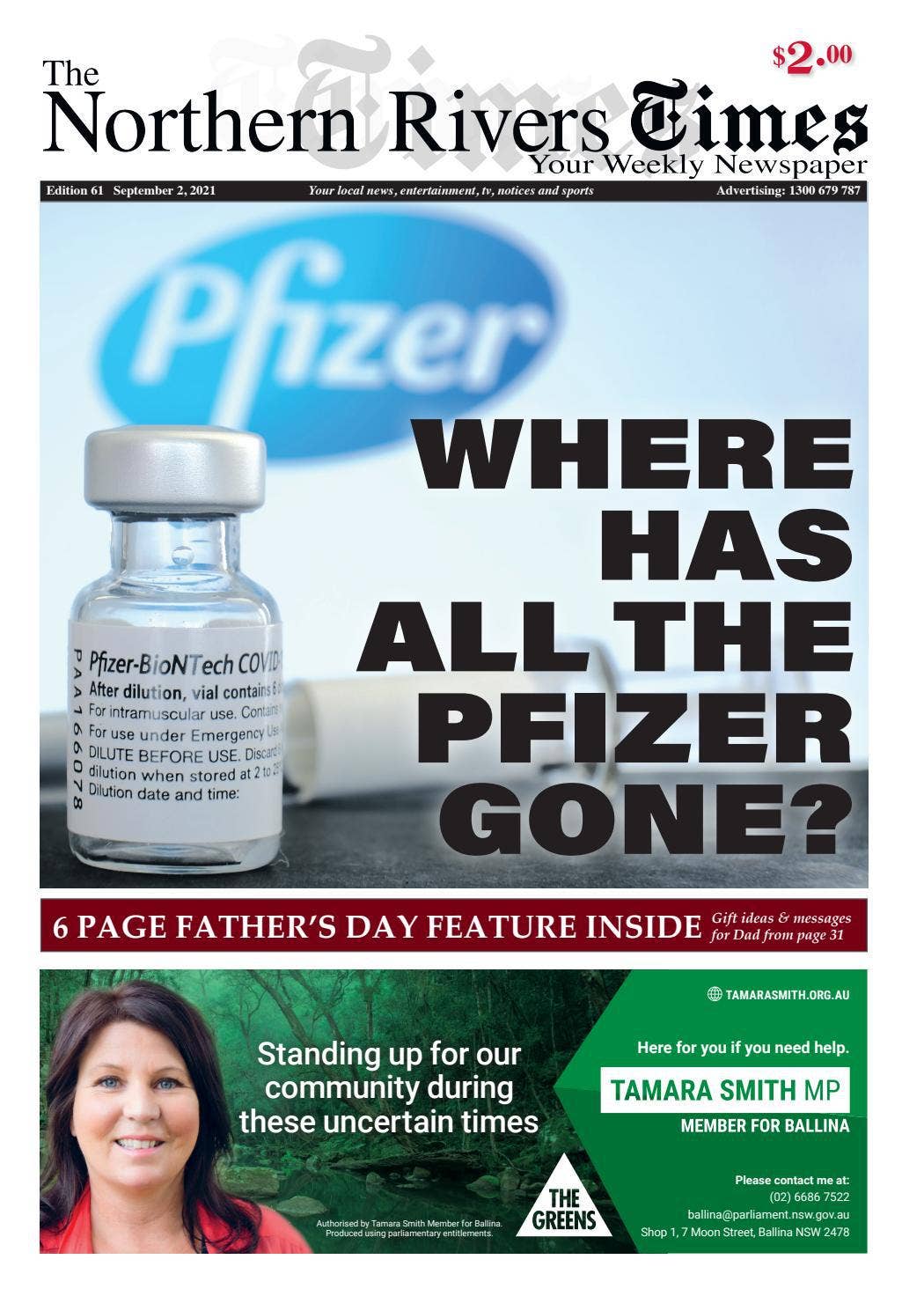 The Northern Rivers Times Edition 61 by The Northern Rivers Times - Issuu