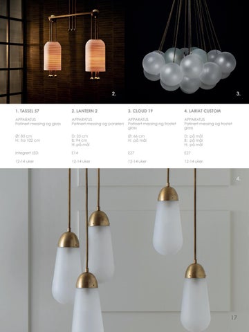 Studio Kvänum Oslo AS 灯饰目录 · 灯具 - og møbelkatalog 2021 第 17 页