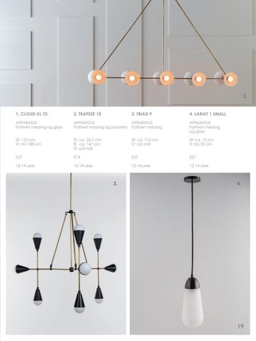 Studio Kvänum Oslo AS 灯饰目录 · 灯具 - og møbelkatalog 2021 第 19 页