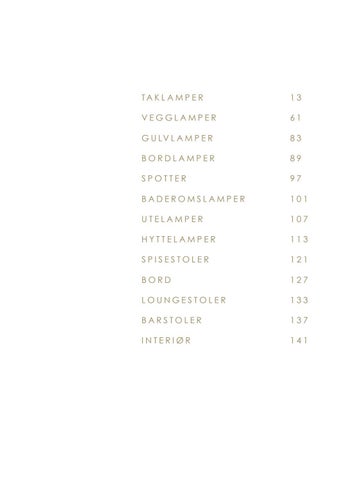 Studio Kvänum Oslo AS 灯饰目录 · 灯具 - og møbelkatalog 2021 第 7 页