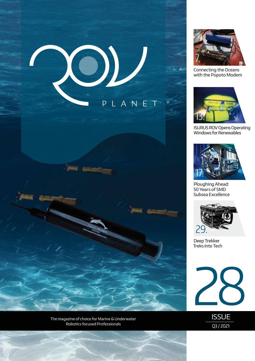 ROV Planet Magazine Issue 28 by Ocean Robotics Planet (formerly ROV ...