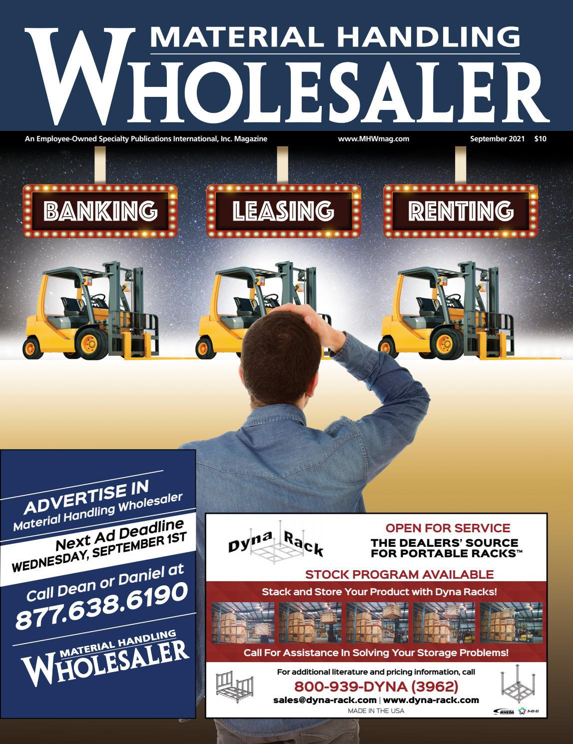 September 2021 Material Handling Wholesaler by Material Handling