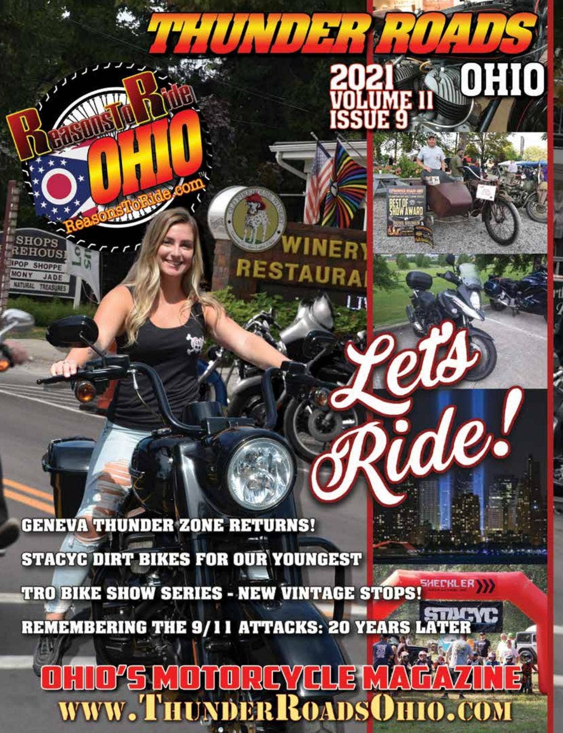 Ohio Motorcycle Fall Rides Thunder Roads Ohio September 2021 by REASONS TO RIDE Motorcycle ...