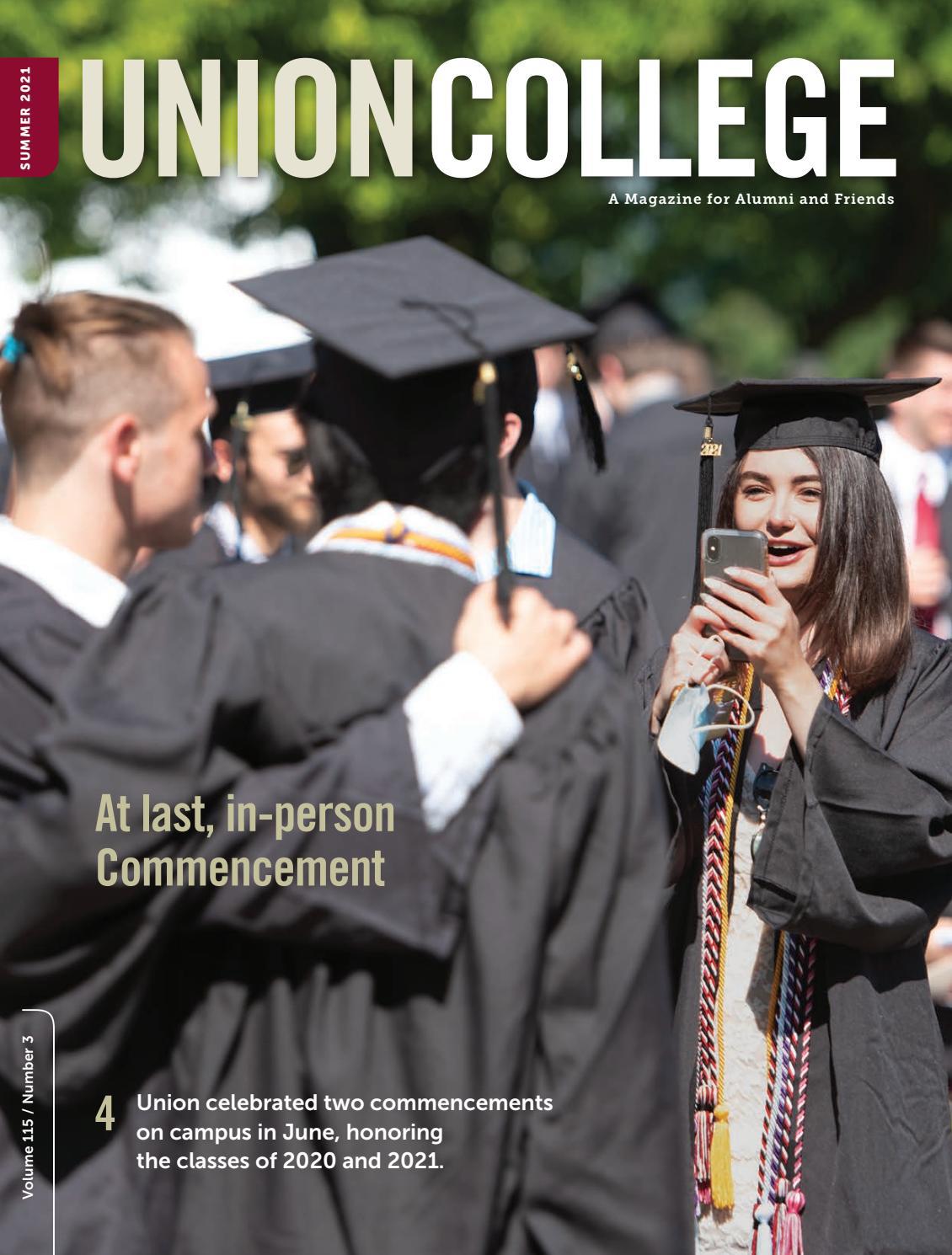 Union College Magazine Summer 2021 By Union College Issuu