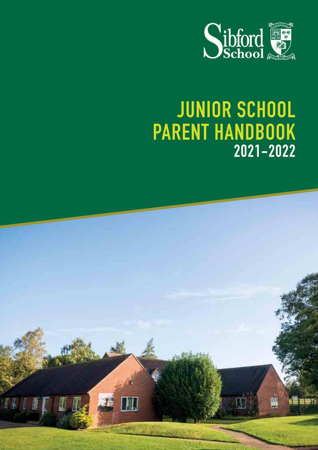 Junior School Parent Handbook 2021/22 by Sibford - Issuu