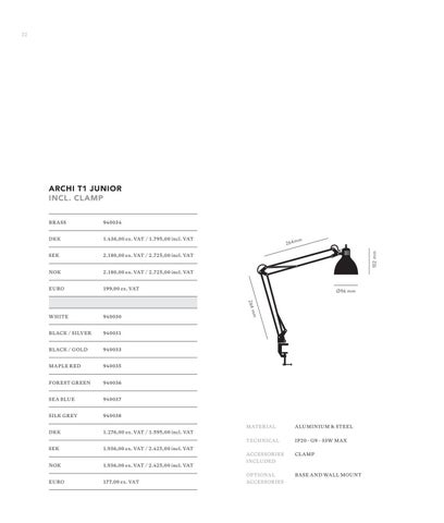 ARCHI 灯饰目录 2021 第 23 页