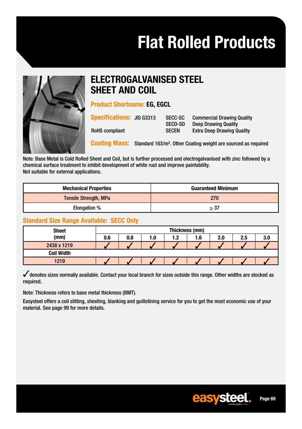 Easysteel The Steel Book by Fletcher Steel Issuu