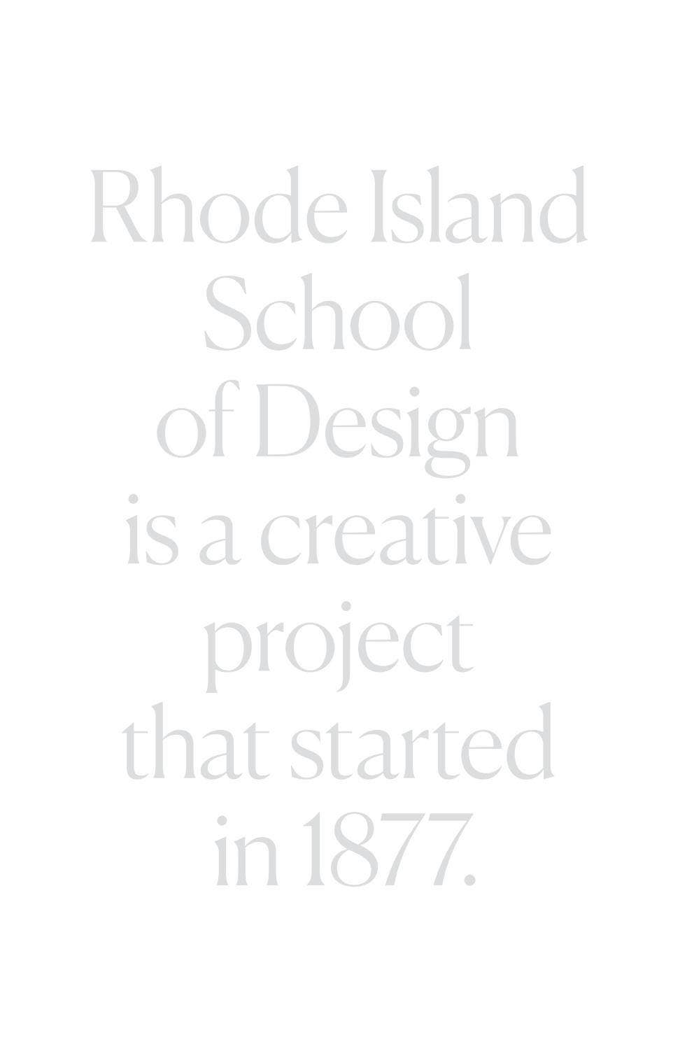 RISD Undergraduate Viewbook 2021–22 by Rhode Island School of Design ...