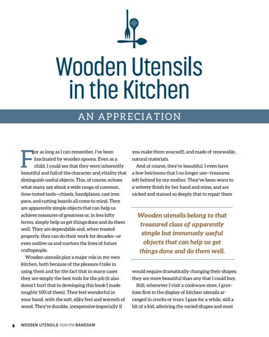 实木 Utensils from the Bandsaw ( 预览 ) 第 6 页