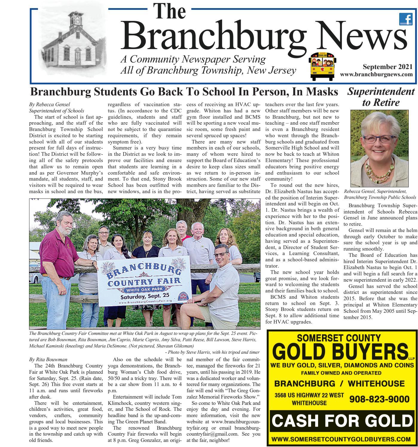 Branchburg News September 2021 by Town Media Issuu