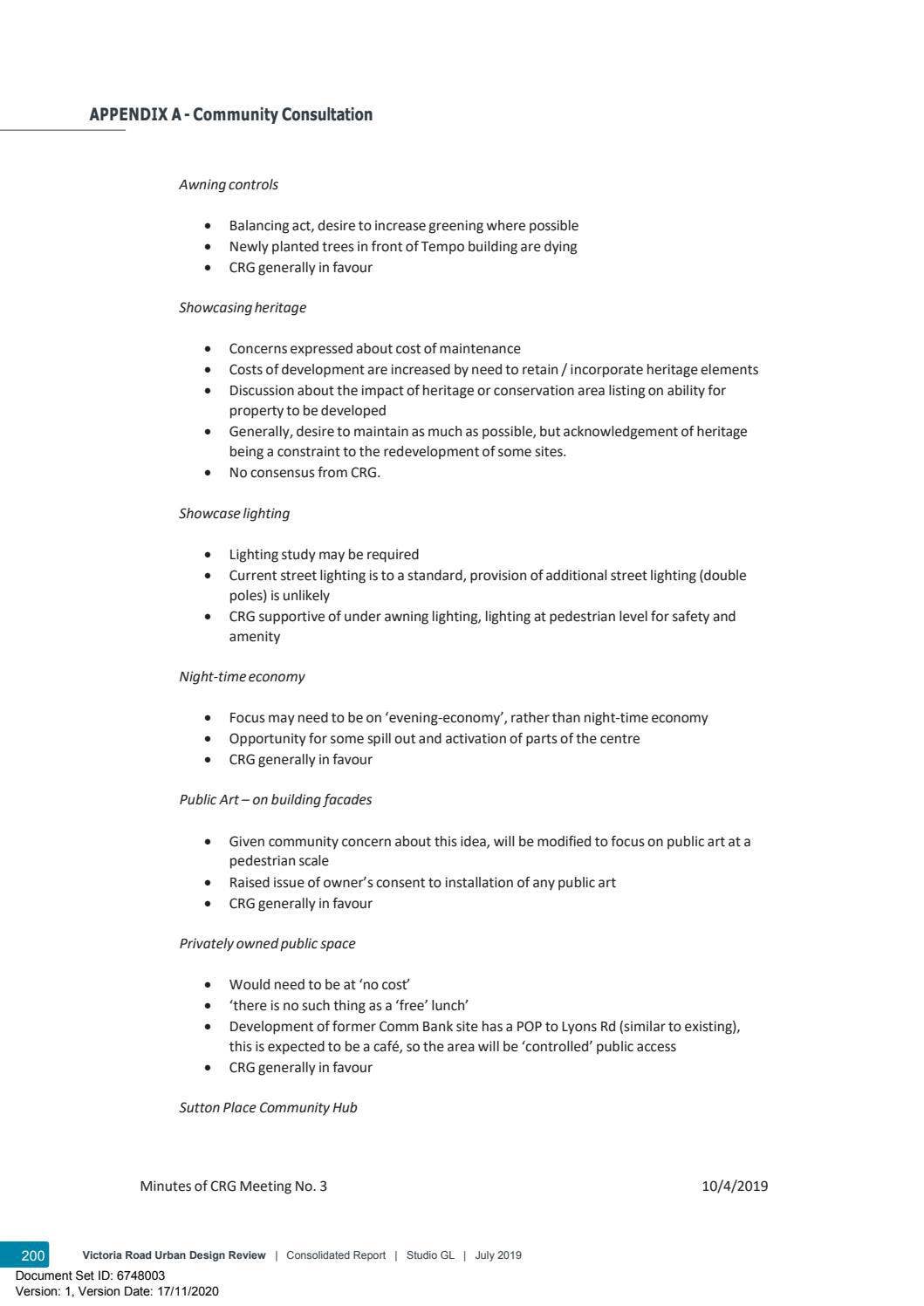 Planning Proposal Appendix 1 - Victoria Road Urban Design Review by ...