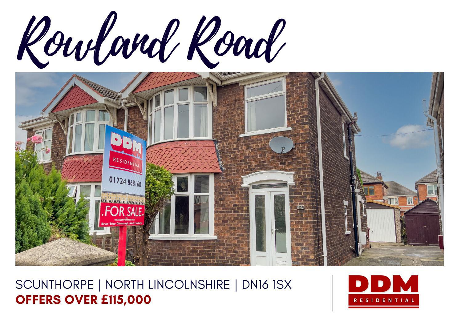 Rowland Road, Scunthorpe by Fine & Country / DDM Residential Issuu