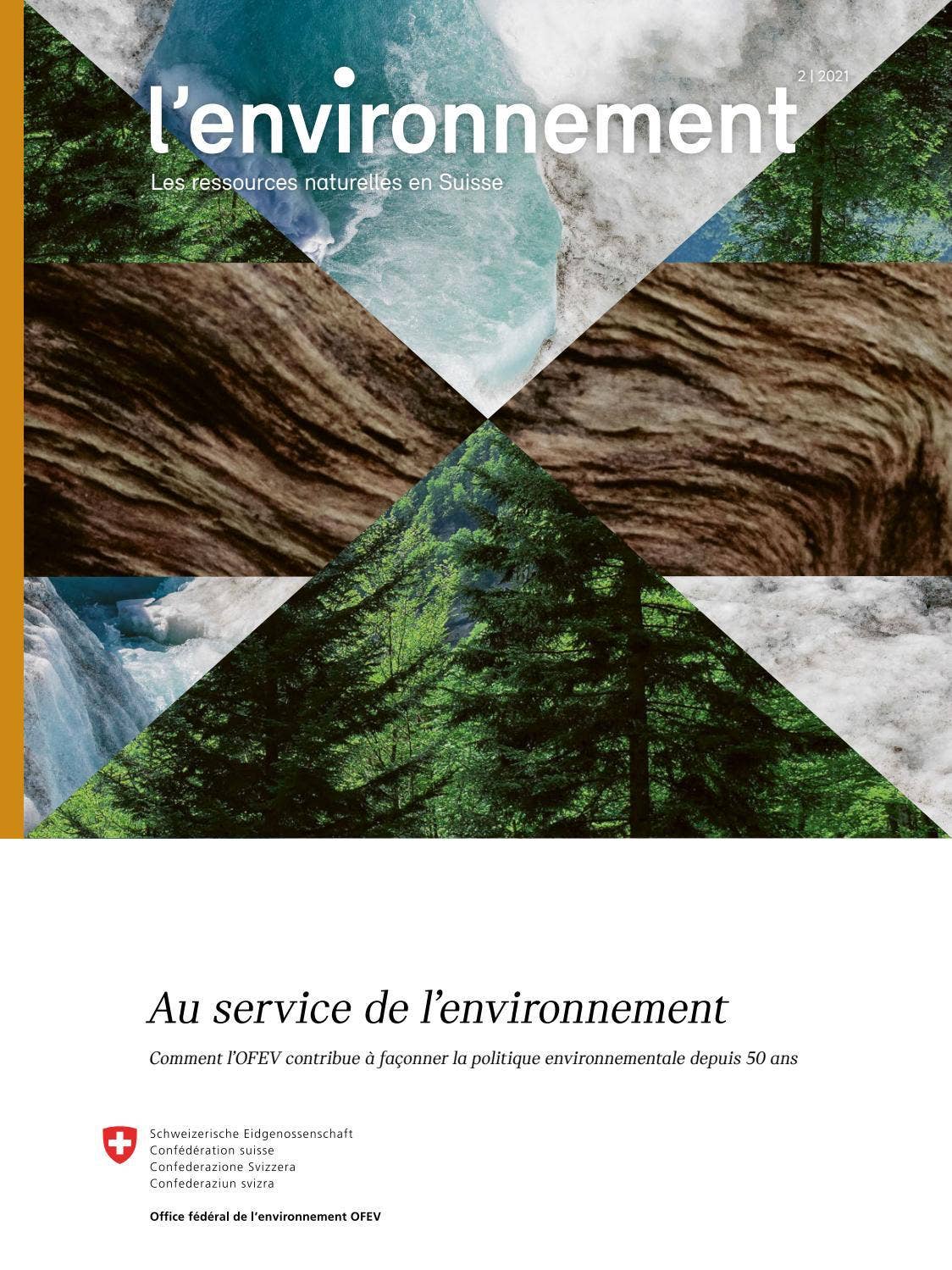 Magazine «l'environnement» 2/2021 - Au service de l'environnement by ...