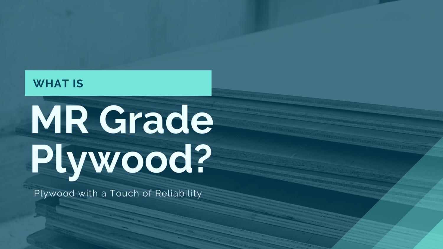 What is MR Grade Plywood? by Duroply Industries Limited Issuu