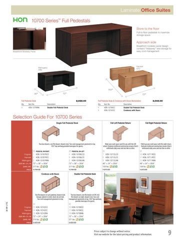 Indoff 家具目录 · 2021 Essendant 家具 Solutions for 第 11 页