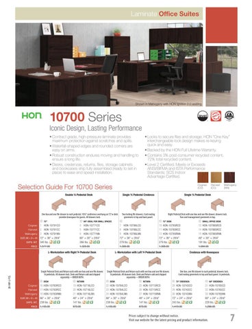 Indoff 家具目录 · 2021 Essendant 家具 Solutions for 第 9 页