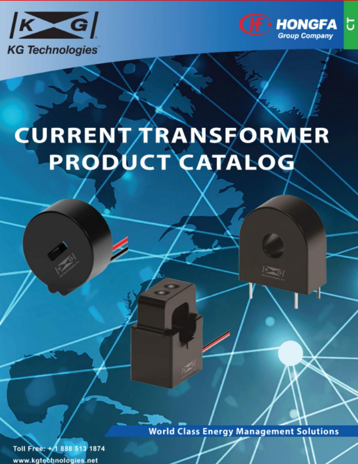 Current Transformer Catalog by jcarlsonkgtechnologies Issuu