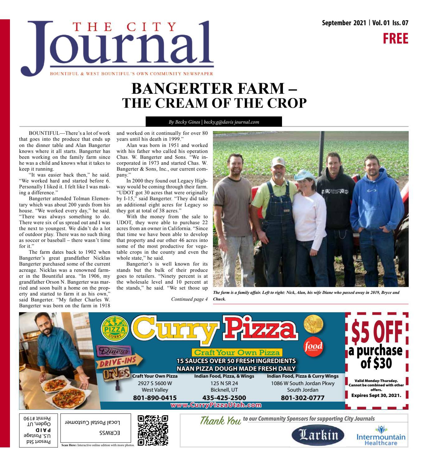 Bountiful/West Bountiful Journal September 2021 by The City Journals